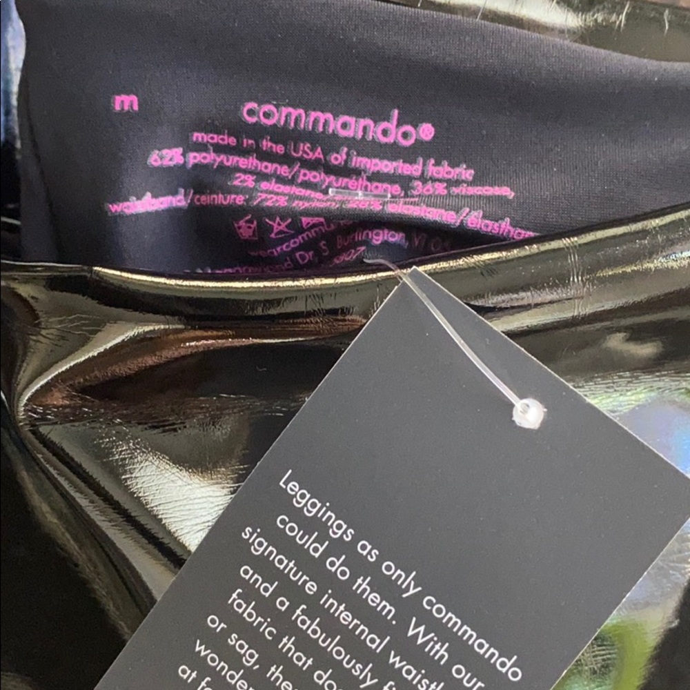 commando high shine faux patent leather leggings - Picture 6 of 6